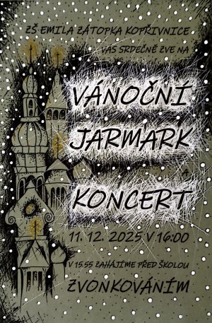 Vánoční jarmark a koncert 2025