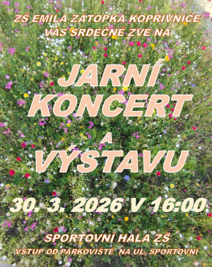Jarní koncert a výstava žáků